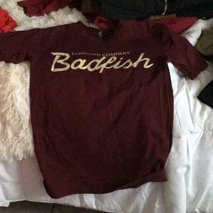 Bad fish crew neck shirt